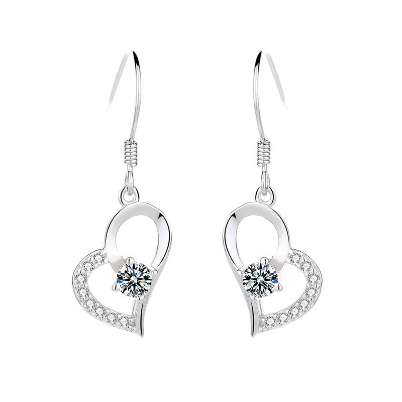 Серьги в форме сердечек из стерлингового серебра S925 с микроинкрустацией стразами и цирконами, полые серьги-крючки, корейское украшение 925
Серьги в форме сердечек из стерлингового серебра S925 с микроинкрустацией стразами и цирконами, полые серьги-крючки, корейское украшение 925