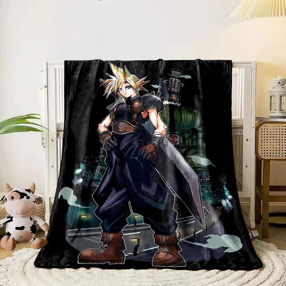 Spiky hair, large sword, industrial background, and bold character design. for all seasons blanket lunch break throw gift 80cm x 120cm
Spiky hair, large sword, industrial background, and bold character design. for all seasons blanket lunch break throw gift 80cm x 120cm