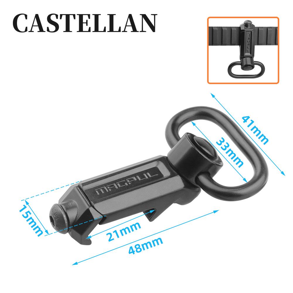 RSA Zinc Alloy Double Point QD Tactical Strap Rail Buckle with Hanging Ring
RSA Zinc Alloy Double Point QD Tactical Strap Rail Buckle with Hanging Ring