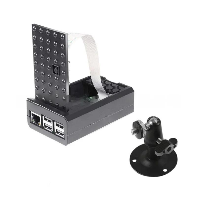 ABS Protective Shell with Metal Swivel Stand Compatible with Raspberry Pi 3B+/4B (Camera Mountable)
ABS Protective Shell with Metal Swivel Stand Compatible with Raspberry Pi 3B+/4B (Camera Mountable)