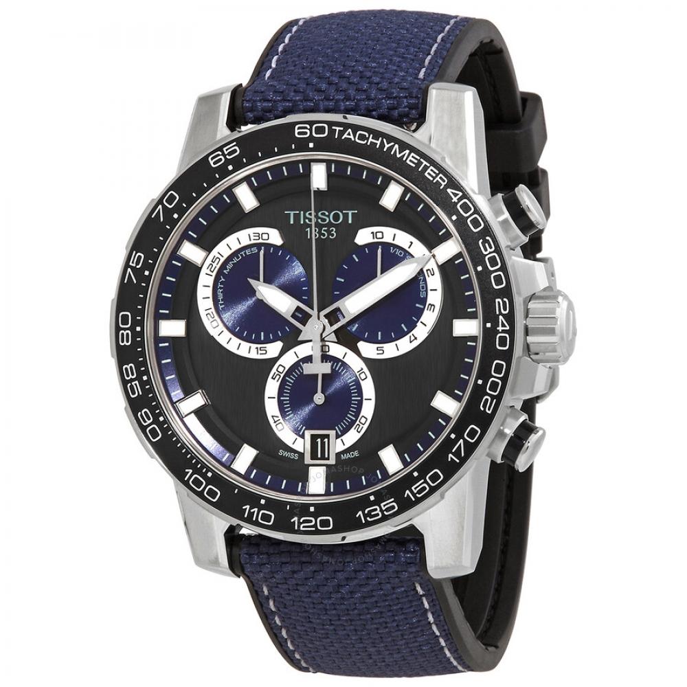 Tissot Чоловічий годинник Supersport Chronograph з кварцовим чорним циферблатом T125.617.17.051.03 
Tissot Чоловічий годинник Supersport Chronograph з кварцовим чорним циферблатом T125.617.17.051.03