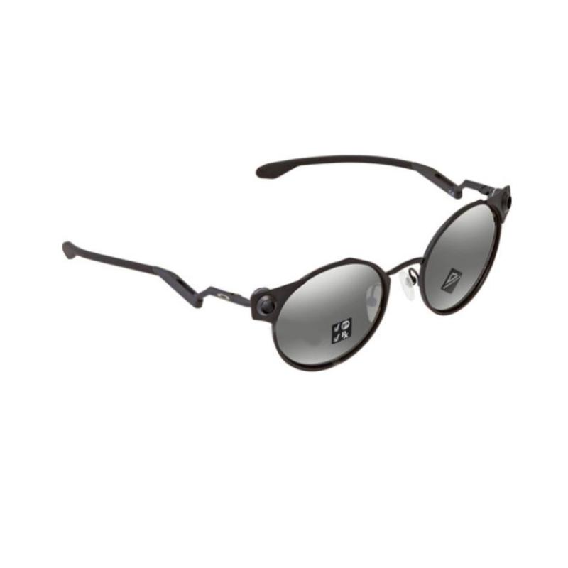 Oakley Geometric Temples - Round Sunglasses Men s Black 50
Oakley Geometric Temples - Round Sunglasses Men s Black 50