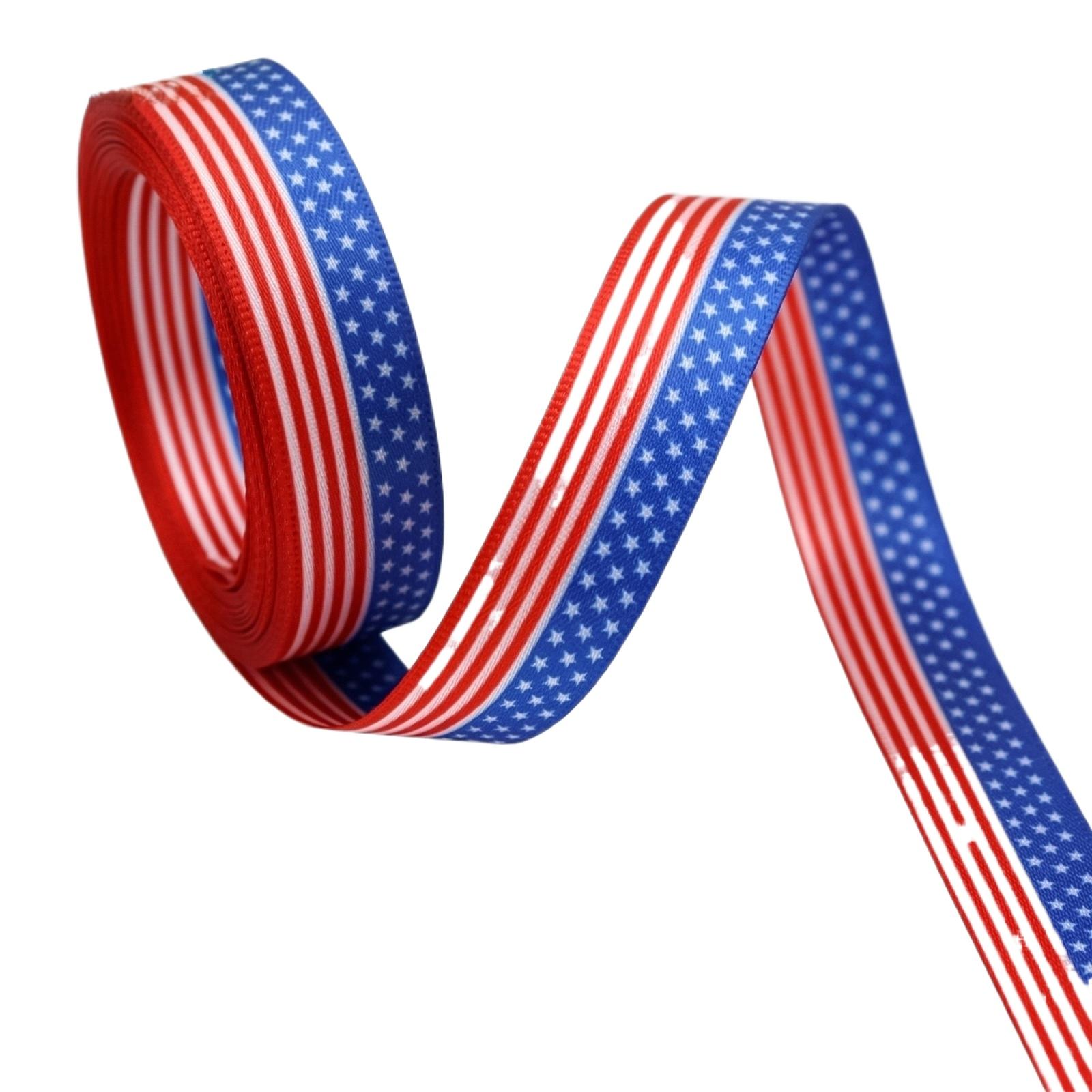 American Independence Day Ribbon, A Must-have Decorative Ribbon For Presidential Campaigns. One Size
American Independence Day Ribbon, A Must-have Decorative Ribbon For Presidential Campaigns. One Size