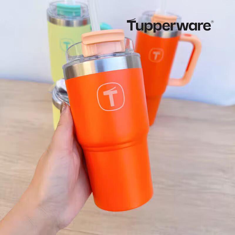 Термокухоль Tupperware з великою соломинкою 660ml
Термокухоль Tupperware з великою соломинкою 660ml