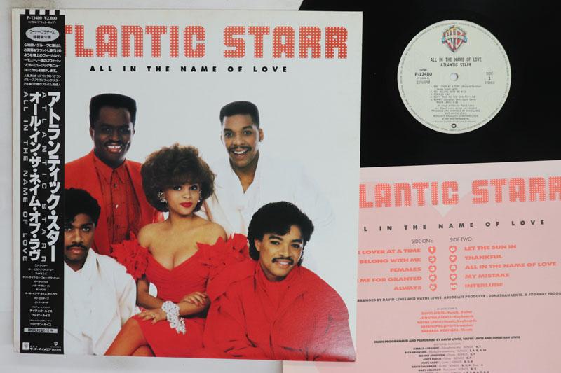 LP Record ATLANTIC STARR All In The Name Of Love P13480 WARNER BROS 1987 Japan Obi SoulFunk Used
LP Record ATLANTIC STARR All In The Name Of Love P13480 WARNER BROS 1987 Japan Obi SoulFunk Used