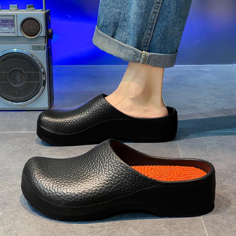 Rain shoes couple foreign trade large size waterproof and oil-proof chef shoes bag head home cooking foot cover light shoes 36-37 чорний
Rain shoes couple foreign trade large size waterproof and oil-proof chef shoes bag head home cooking foot cover light shoes 36-37 чорний