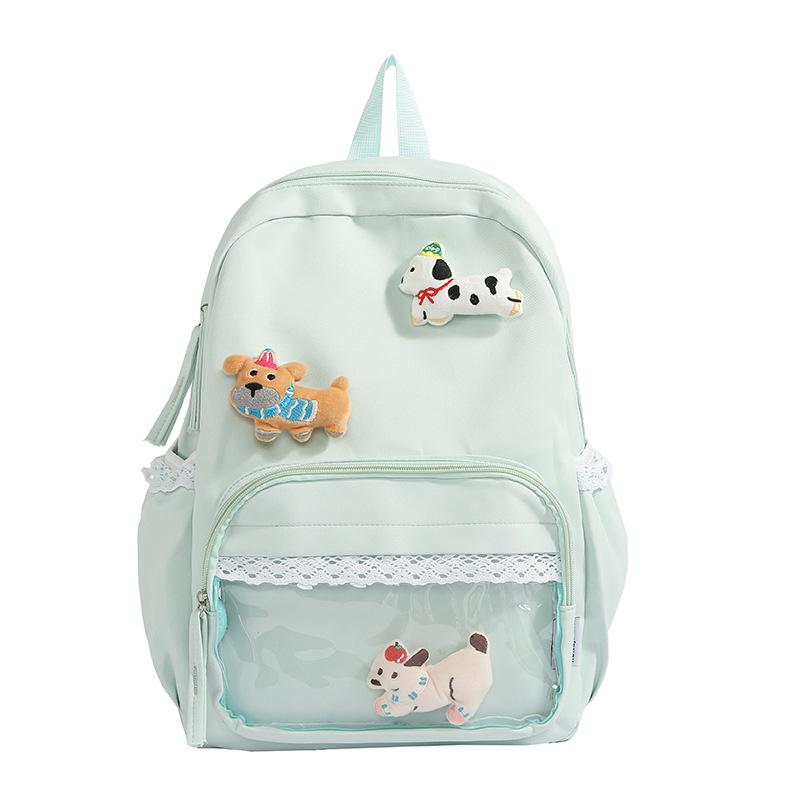 2026 Cartoon Transparent Pain Bag Female Backpack Large Capacity Student Backpack Outward Travel Backpack large зелений
2026 Cartoon Transparent Pain Bag Female Backpack Large Capacity Student Backpack Outward Travel Backpack large зелений