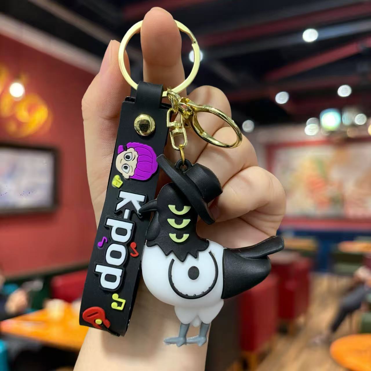 PVC Keychain Backpack Decoration Widget Accessories Toys new KPop Devil Hunter Peripheral Widget Rumi Mira Zoe
PVC Keychain Backpack Decoration Widget Accessories Toys new KPop Devil Hunter Peripheral Widget Rumi Mira Zoe