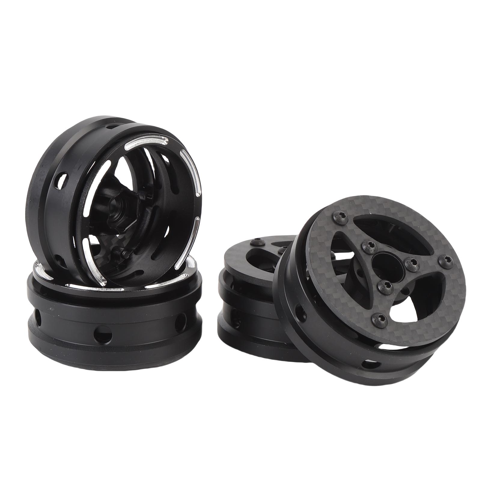 RC Wheel Rim Replacement for SCX10 D90 Capra 1/10 RC Crawler 1.9 Inch Carbon Fiber Lightweight 3 Spoke
RC Wheel Rim Replacement for SCX10 D90 Capra 1/10 RC Crawler 1.9 Inch Carbon Fiber Lightweight 3 Spoke