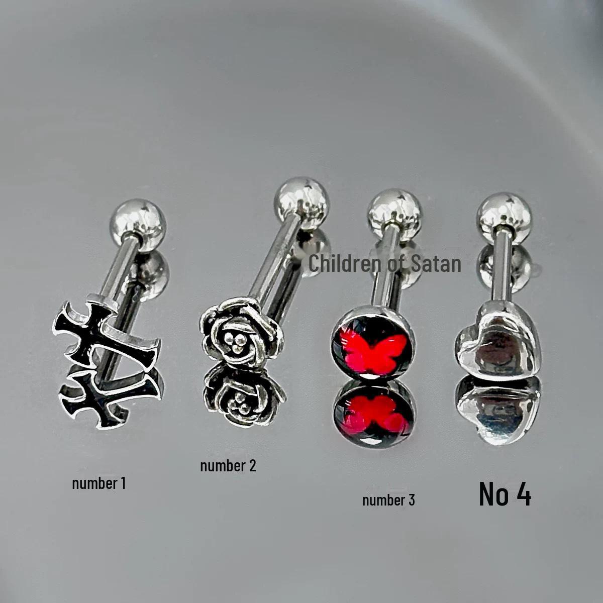 Кольцо для языка из титановой стали с крестом и розой Model 1 - Rod 12mm, Thickness 1.6mm
Кольцо для языка из титановой стали с крестом и розой Model 1 - Rod 12mm, Thickness 1.6mm