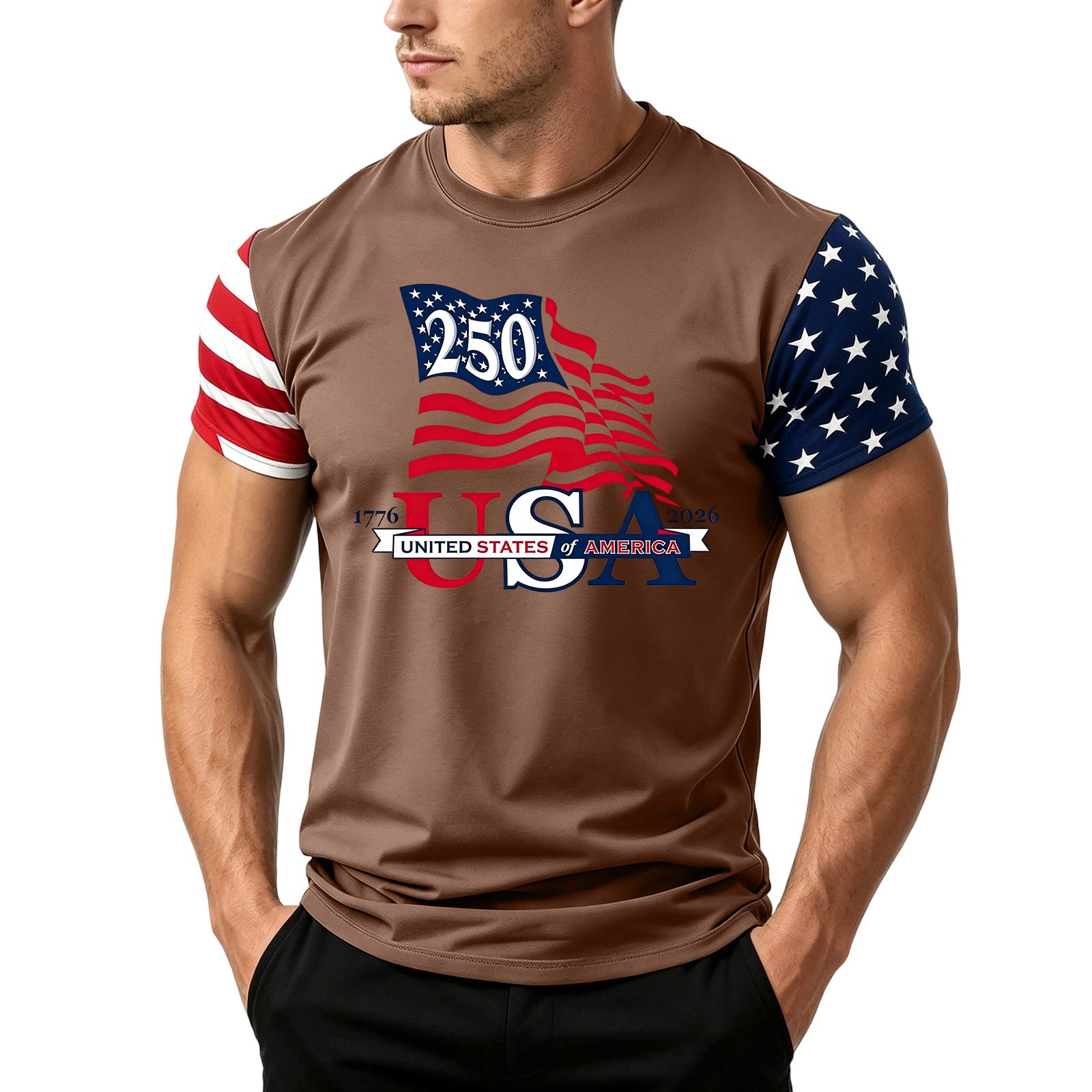 Men s Loose Fit Short Sleeve T Shirt Summer Casual Daily Top with Flag Graphic Print Comfortable Lightweight Fabric XXL
Men s Loose Fit Short Sleeve T Shirt Summer Casual Daily Top with Flag Graphic Print Comfortable Lightweight Fabric XXL