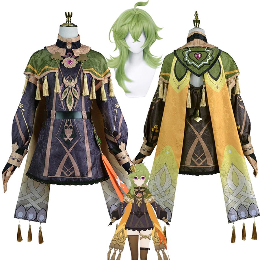 Game Collei Cosplay Costumes Uniform Dress Suit Full Set Wig Halloween Carnaval Costume Outfits Dropshiping S-(Costume+Wig)
Game Collei Cosplay Costumes Uniform Dress Suit Full Set Wig Halloween Carnaval Costume Outfits Dropshiping S-(Costume+Wig)