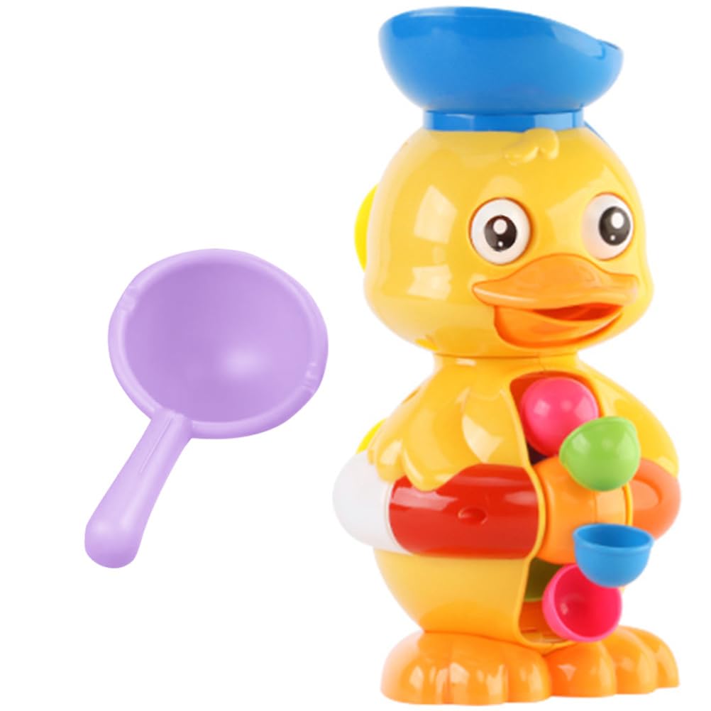 ERINGOGO Bath Toy with Duck and Waterwheel, Suction Cup for Bath, ABS Material, for Kids, Sensory Development, Water Play Toy
ERINGOGO Bath Toy with Duck and Waterwheel, Suction Cup for Bath, ABS Material, for Kids, Sensory Development, Water Play Toy