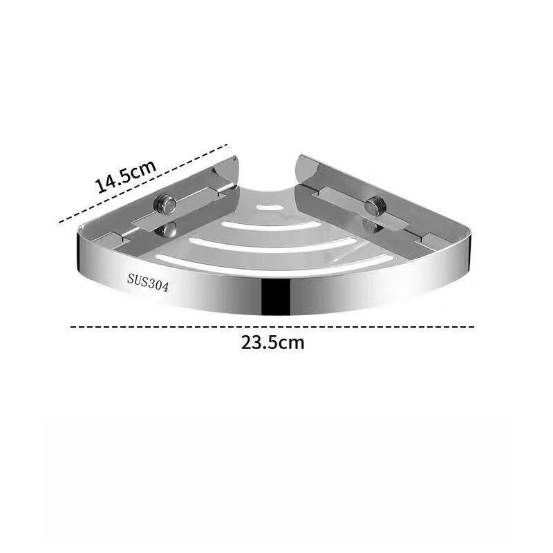 Xuan Yong 304 Stainless Steel Corner Soap Dish
Xuan Yong 304 Stainless Steel Corner Soap Dish