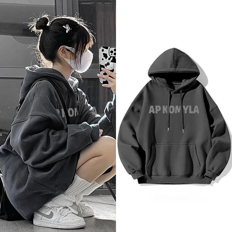 Women s Deep Gray Retro Oversized Hooded Sweatshirt - Spring/Fall/Winter 2025 Fleece Lined - Deep Gray
Women s Deep Gray Retro Oversized Hooded Sweatshirt - Spring/Fall/Winter 2025 Fleece Lined - Deep Gray