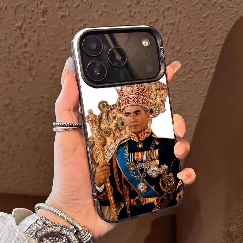 Mohammad Reza Pahlavi Phone Case Color Silver Shell For IPhone 17 16 15 14 13 12 11 Pro Max Plus iPhone15plus
Mohammad Reza Pahlavi Phone Case Color Silver Shell For IPhone 17 16 15 14 13 12 11 Pro Max Plus iPhone15plus