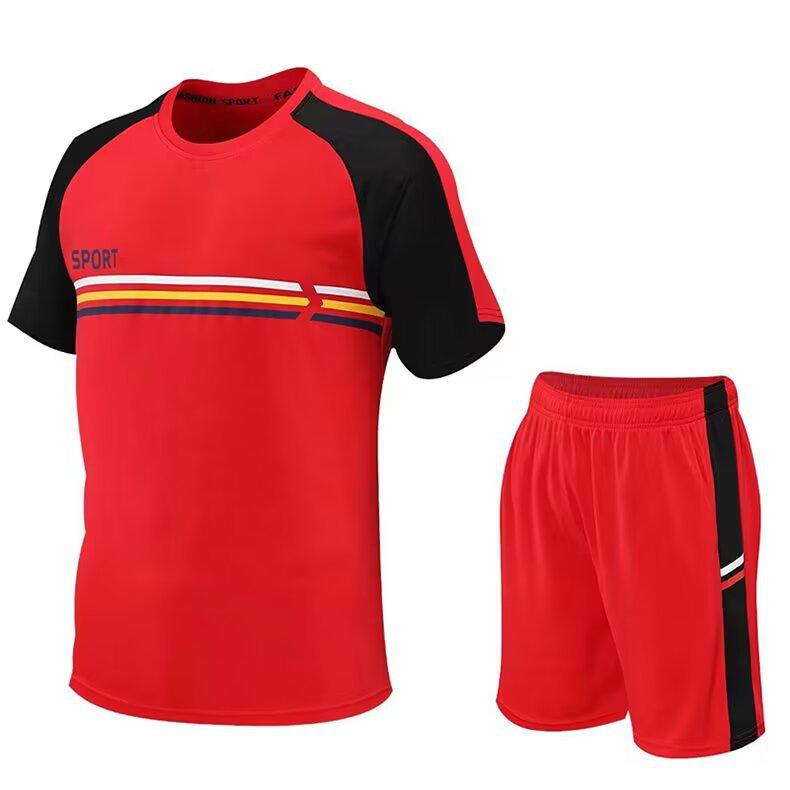 2207 Short Sleeve Suit Running Suit Men S And Women S Sportswear Training Suit Mountain Climbing Casual Side Pocket M-5Xl 5XL/195
2207 Short Sleeve Suit Running Suit Men S And Women S Sportswear Training Suit Mountain Climbing Casual Side Pocket M-5Xl 5XL/195