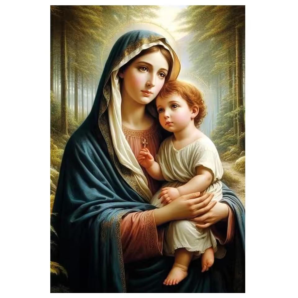 5D Алмазная Живопись Искусство Сделай Сам Дева Мария Младенец Молитва Алмазная Вышивка Стразы Вышивка Крестом Мозаика Украшение для Дома Full Round 30x40CM
5D Алмазная Живопись Искусство Сделай Сам Дева Мария Младенец Молитва Алмазная Вышивка Стразы Вышивка Крестом Мозаика Украшение для Дома Full Round 30x40CM