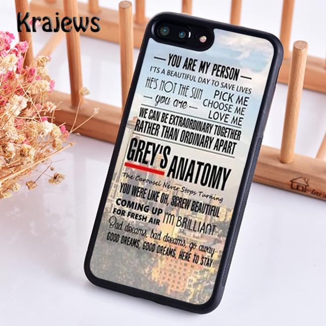Krajews American TV Greys Anatomy Phone Case Cover For iPhone 17 Air 16 15 14 plus 11 12 13 pro max coque Fundas iPhone 13
Krajews American TV Greys Anatomy Phone Case Cover For iPhone 17 Air 16 15 14 plus 11 12 13 pro max coque Fundas iPhone 13