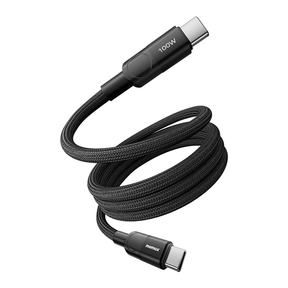 MOMAX Mag.Link 2m 100W Magnetic Braided Fast Charging Cable USB C to USB C Wire for Laptop/Phone/Tablet A
MOMAX Mag.Link 2m 100W Magnetic Braided Fast Charging Cable USB C to USB C Wire for Laptop/Phone/Tablet A