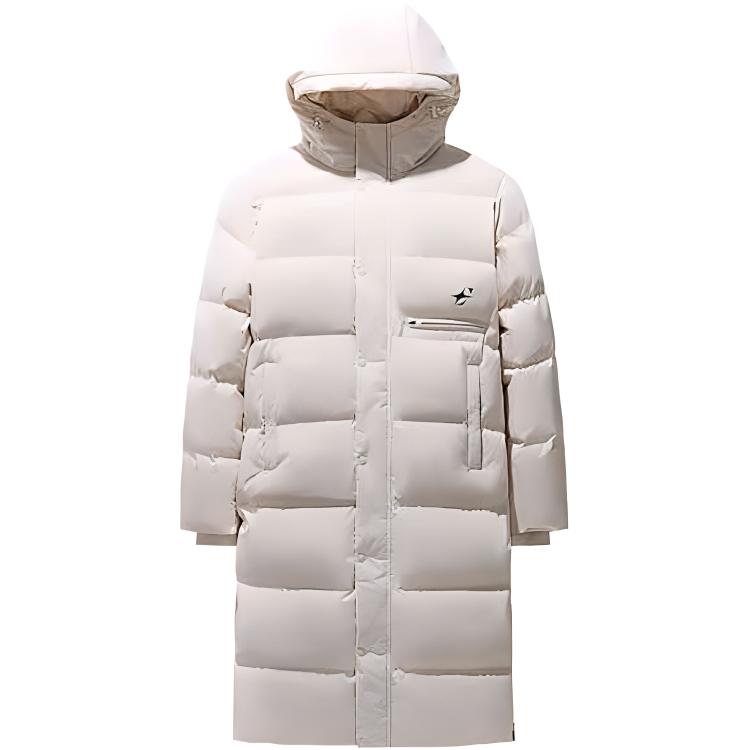 Anta Basketball Series Pioneer Series Solid Color Zipper Hooded Long Down Jacket Men outerwear Mud-Gray 952441903-1 S
Anta Basketball Series Pioneer Series Solid Color Zipper Hooded Long Down Jacket Men outerwear Mud-Gray 952441903-1 S