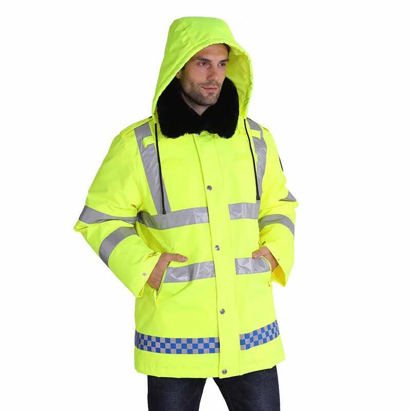 High-Visibility Thickened Padded Reflective Raincoat
High-Visibility Thickened Padded Reflective Raincoat