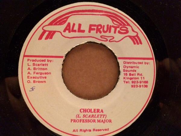 7inch Record PROFESSOR MAJOR - Cholera NONE All Fruits Jamaica Reggae, Ska & Dub Used
7inch Record PROFESSOR MAJOR - Cholera NONE All Fruits Jamaica Reggae, Ska & Dub Used