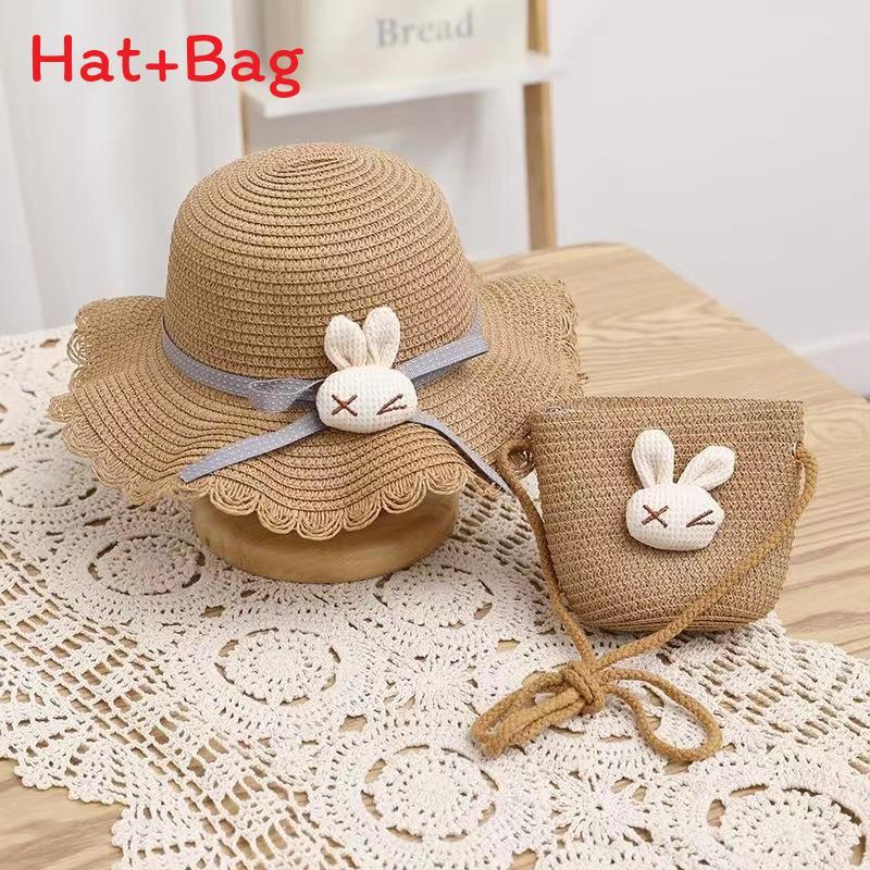 Cute Cartoon Kids Sun Hat Set With Short Brim And Round Crown For Spring Outdoor Play Kakhi
Cute Cartoon Kids Sun Hat Set With Short Brim And Round Crown For Spring Outdoor Play Kakhi