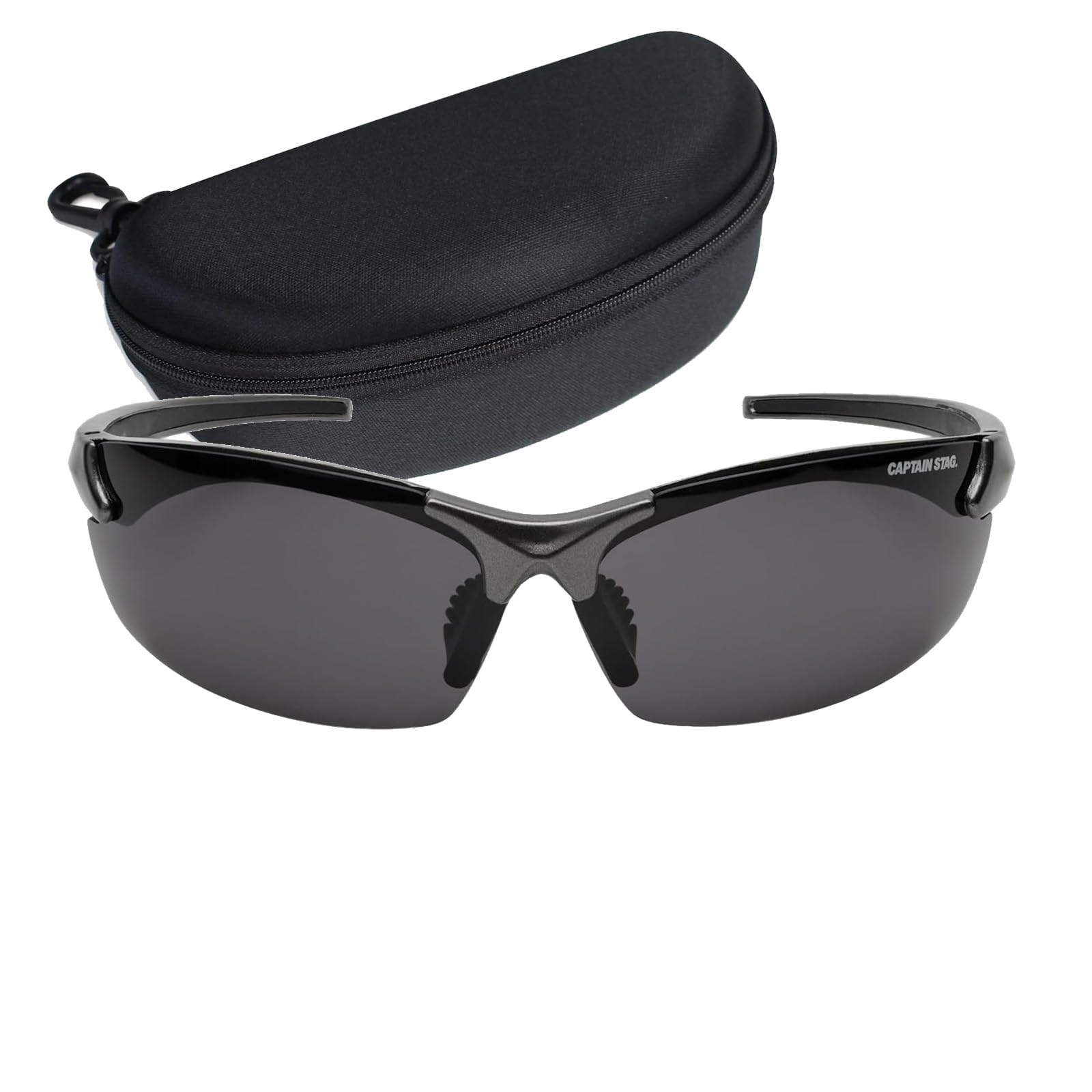 Captain Stag Polarized Sunglasses with Sunglasses PC Men s Case, Plastic, Smoke, CSP-009-3-EH-72 сірий колір
Captain Stag Polarized Sunglasses with Sunglasses PC Men s Case, Plastic, Smoke, CSP-009-3-EH-72 сірий колір