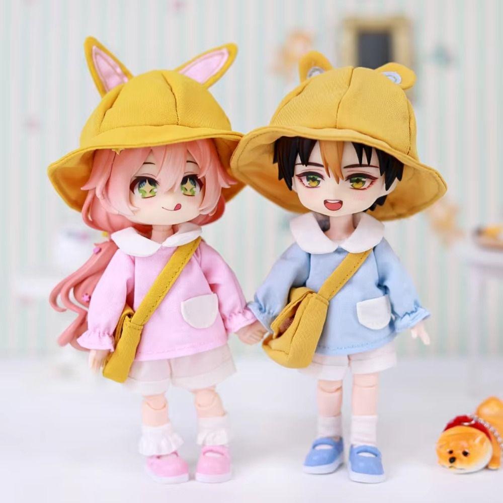 Fisherman Hat Obitsu11 School Uniform Rabbit Bear Ears BJD Doll Outfit Molly GSC YMY рожевий
Fisherman Hat Obitsu11 School Uniform Rabbit Bear Ears BJD Doll Outfit Molly GSC YMY рожевий