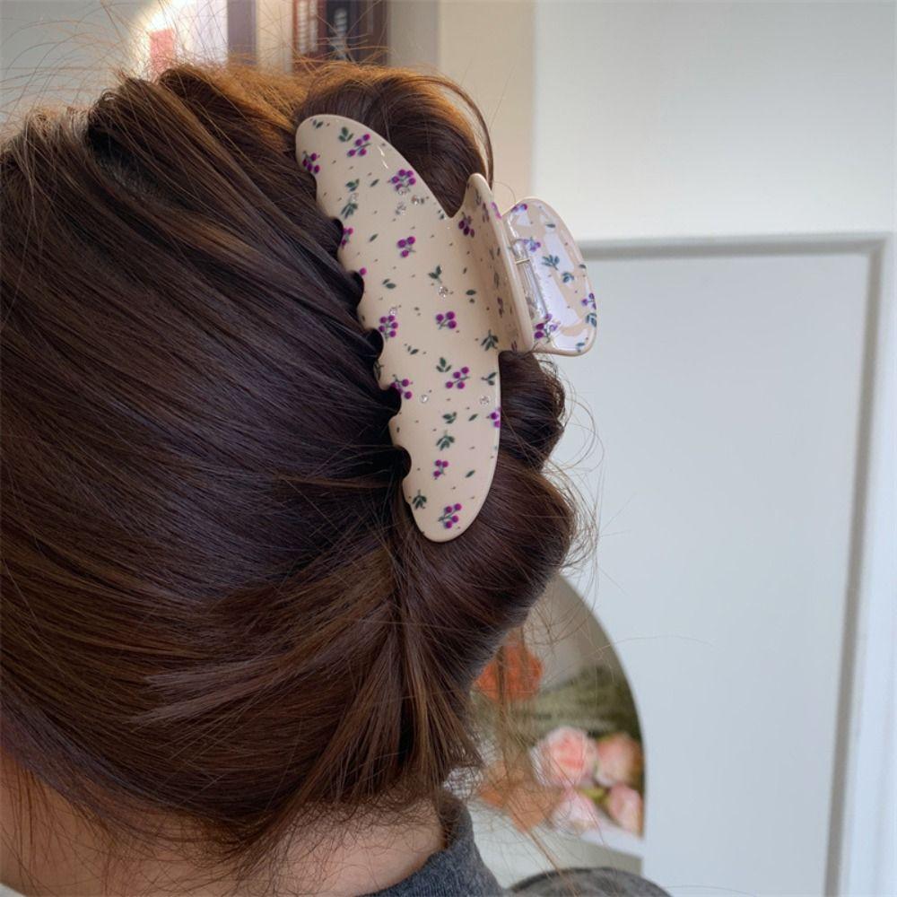 Shark Clip Fresh Acetate Hair Claw Rhinestone Flower Hair Claw Small Floral Shark Clip Travel Style B
Shark Clip Fresh Acetate Hair Claw Rhinestone Flower Hair Claw Small Floral Shark Clip Travel Style B