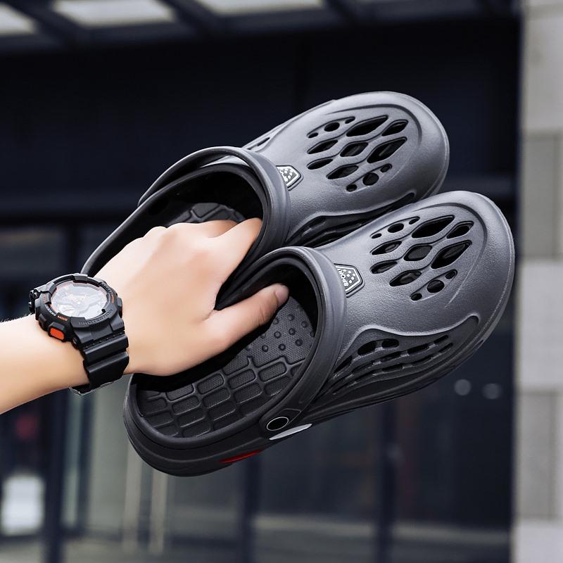 Большой размер обувь с отверстиями мужская и женская парная пляжная обувь летний тренд мягкая подошва нескользящие туфли с закрытым носком повседневные крутые тапочки 48-49 серый
Большой размер обувь с отверстиями мужская и женская парная пляжная обувь летний тренд мягкая подошва нескользящие туфли с закрытым носком повседневные крутые тапочки 48-49 серый