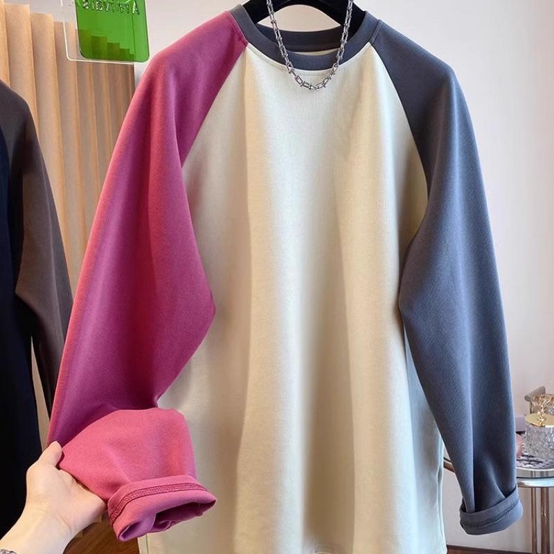 Женская футболка больших размеров свободного кроя с рукавами реглан и цветными блоками - Весенне-осенний слой M 80-100 jin абрикосовый
Женская футболка больших размеров свободного кроя с рукавами реглан и цветными блоками - Весенне-осенний слой M 80-100 jin абрикосовый