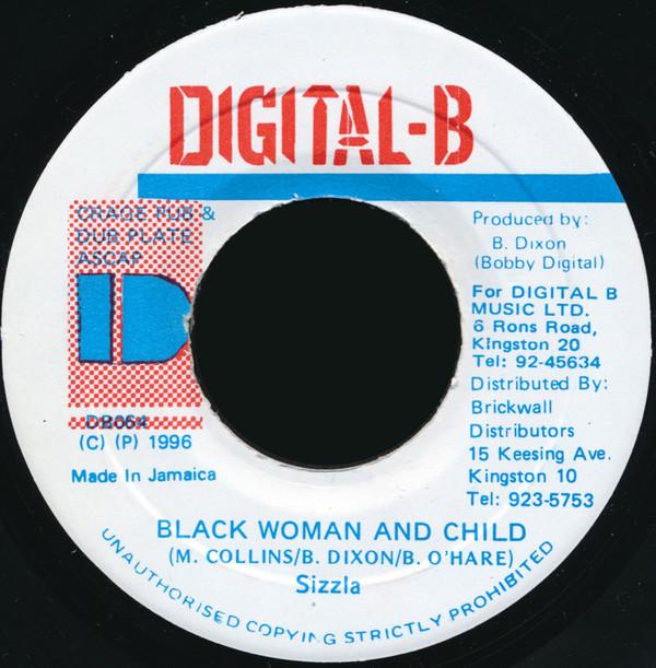 7-дюймовая пластинка SIZZLA - Black Woman And Child DB064 Digital-B 1996 Ямайка Регги, Ска и Даб Б/У
7-дюймовая пластинка SIZZLA - Black Woman And Child DB064 Digital-B 1996 Ямайка Регги, Ска и Даб Б/У
