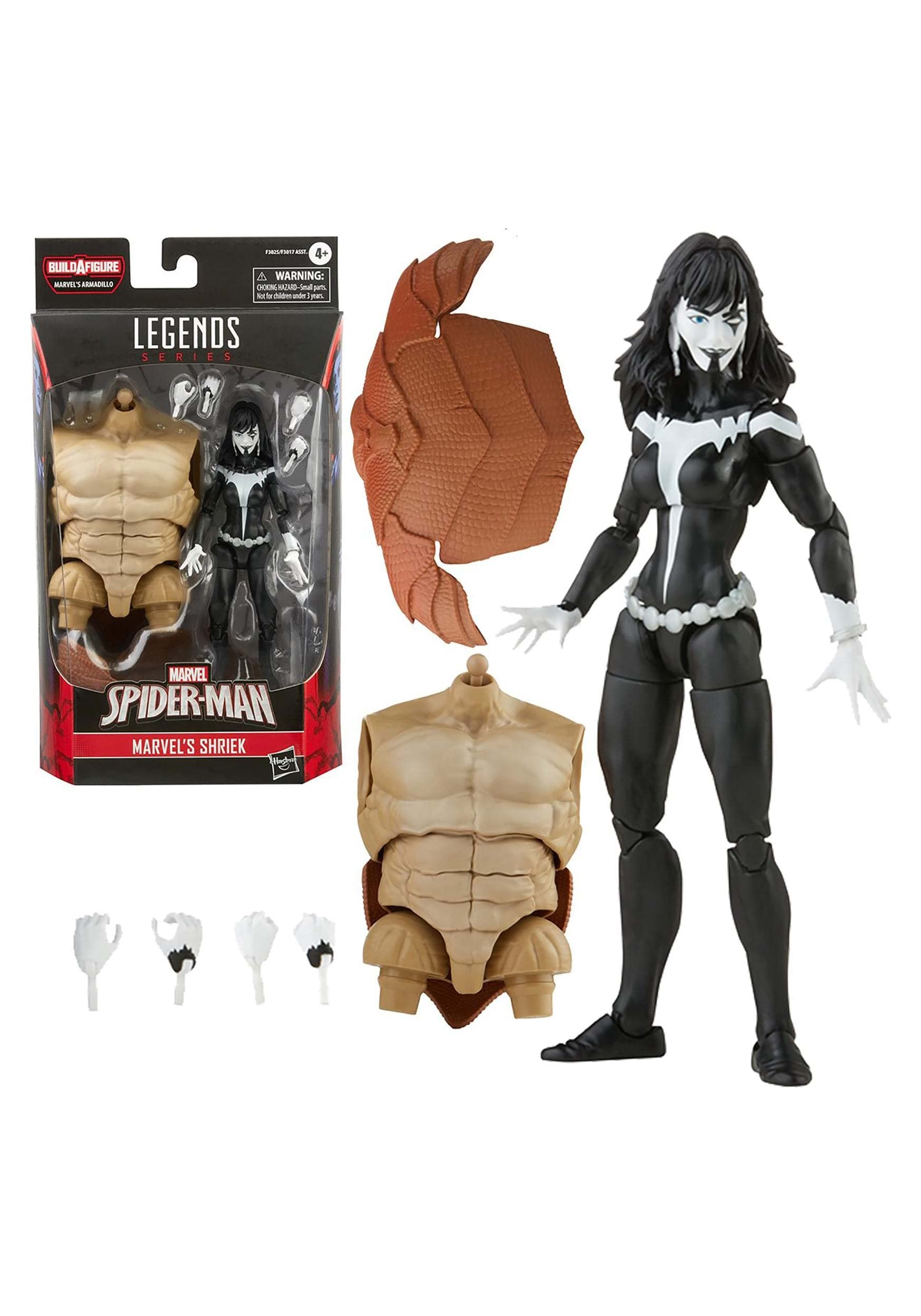Hasbro Marvel Legends Series Shriek Фигурка F3025 В комплекте аутентичные детали 6-дюймовая фигурка для сборки
Hasbro Marvel Legends Series Shriek Фигурка F3025 В комплекте аутентичные детали 6-дюймовая фигурка для сборки