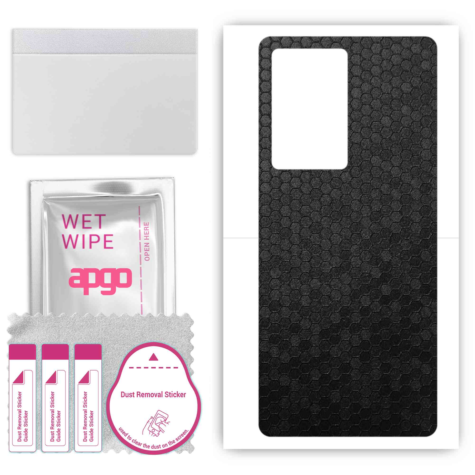 apgo Protective Skin Sticker for the back compatible with ZTE nubia Z30 Pro, Wrap Film, Foil, Vinyl - Pattern Black Honeycomb
apgo Protective Skin Sticker for the back compatible with ZTE nubia Z30 Pro, Wrap Film, Foil, Vinyl - Pattern Black Honeycomb
