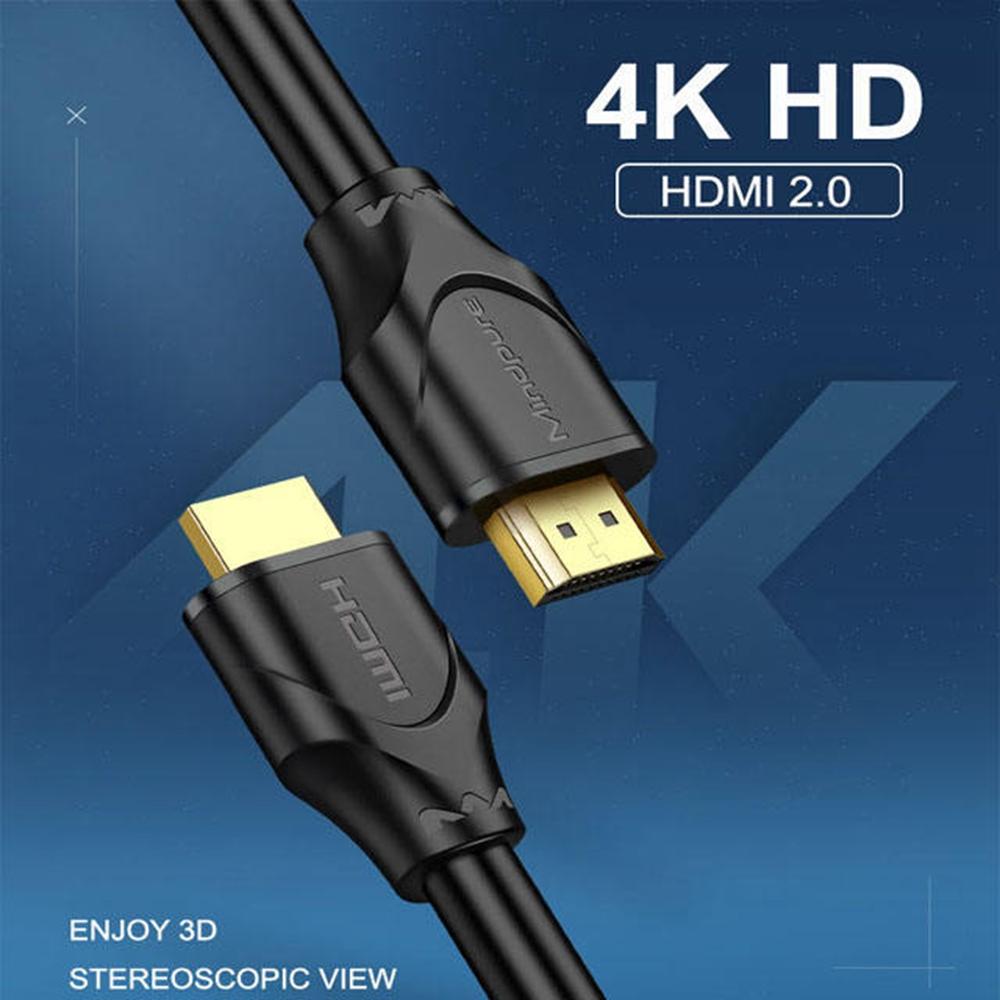 MINDPURE HD002 20m 4K HD Video HDMI Male to Male Cable Gold Plated HDMI 2.0 Cord As Shown A
MINDPURE HD002 20m 4K HD Video HDMI Male to Male Cable Gold Plated HDMI 2.0 Cord As Shown A