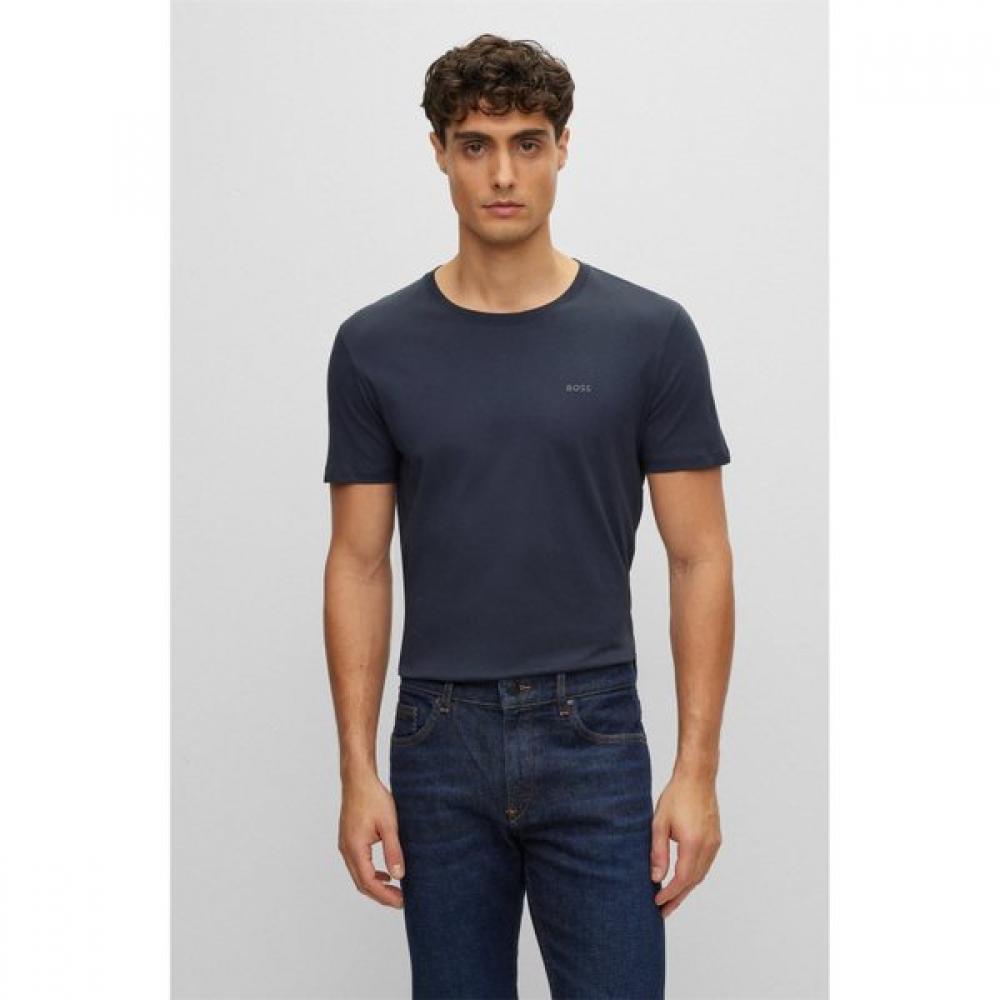 Boss Slim FiT Liquid Finishing Pure CoTTon T shirT Dark Blue S25 XL
Boss Slim FiT Liquid Finishing Pure CoTTon T shirT Dark Blue S25 XL