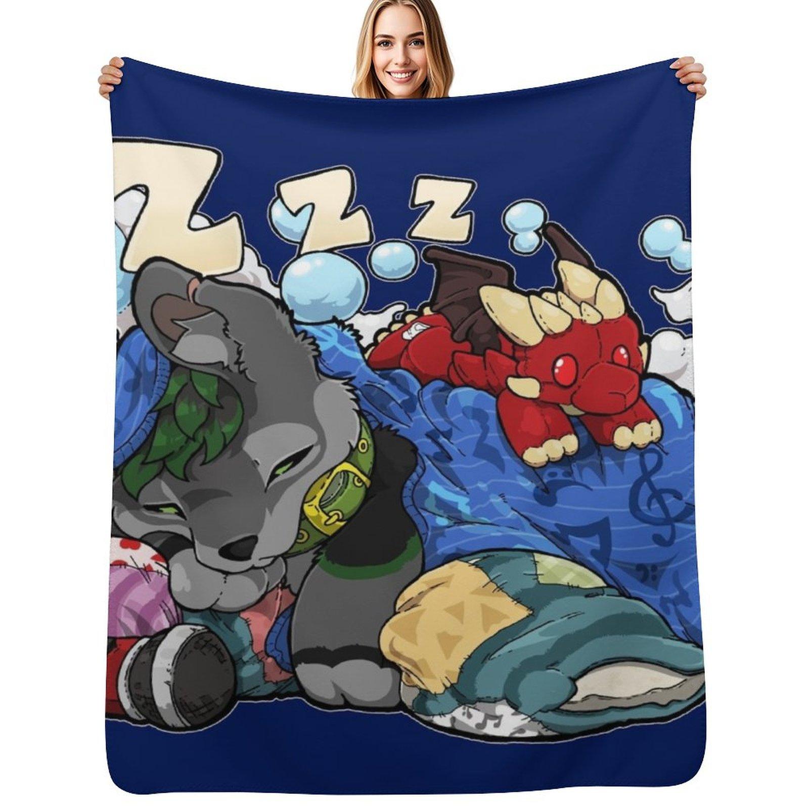 Woof Dreams dark blue Throw Blanket Cozy Sofa Blanket for TV Watching Napping 102x76cm(40x30in)
Woof Dreams dark blue Throw Blanket Cozy Sofa Blanket for TV Watching Napping 102x76cm(40x30in)