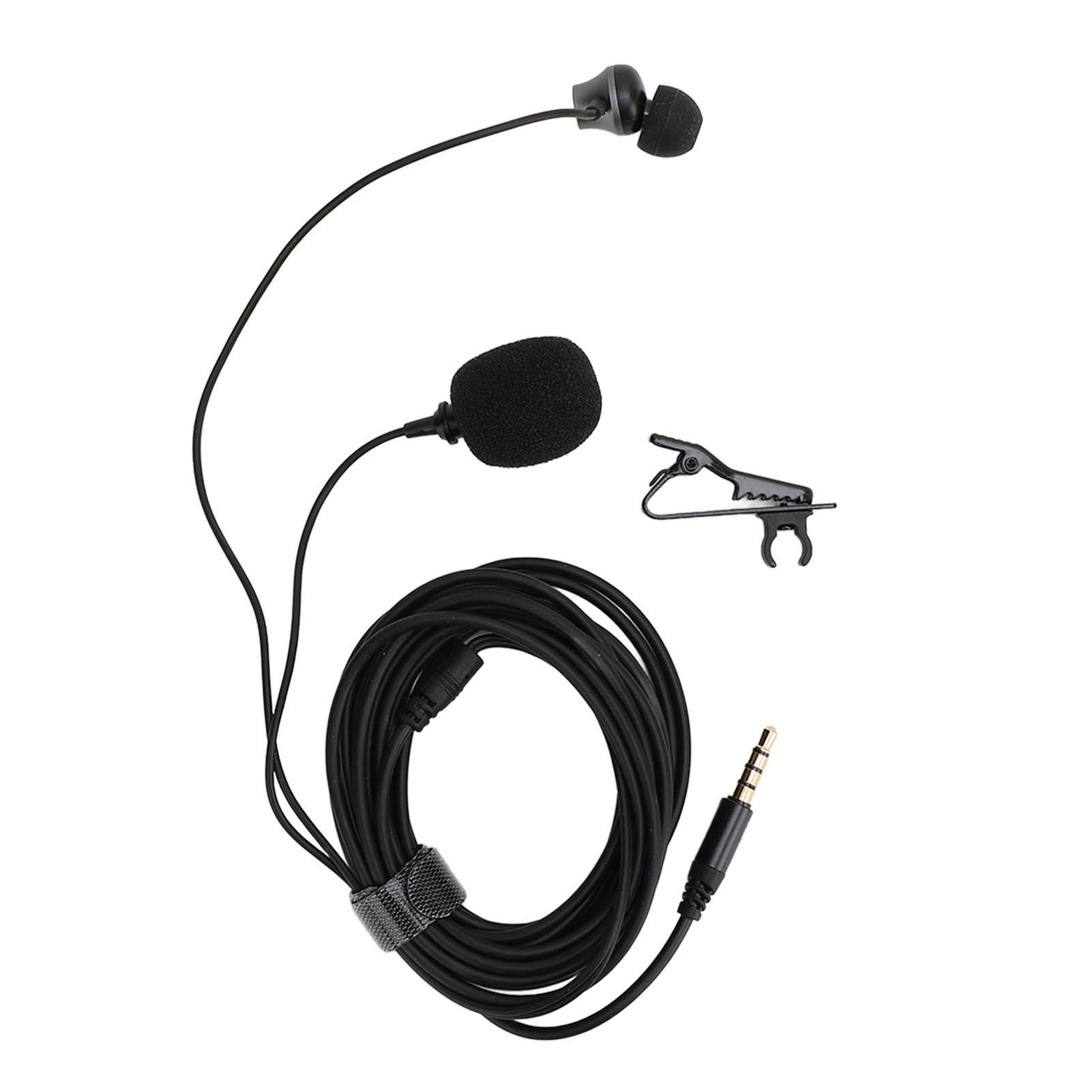 Lavalier Lapel Microphonec Clip On Condenser Mic for Smartphone PC Tablet Vlog Interview Streaming
Lavalier Lapel Microphonec Clip On Condenser Mic for Smartphone PC Tablet Vlog Interview Streaming