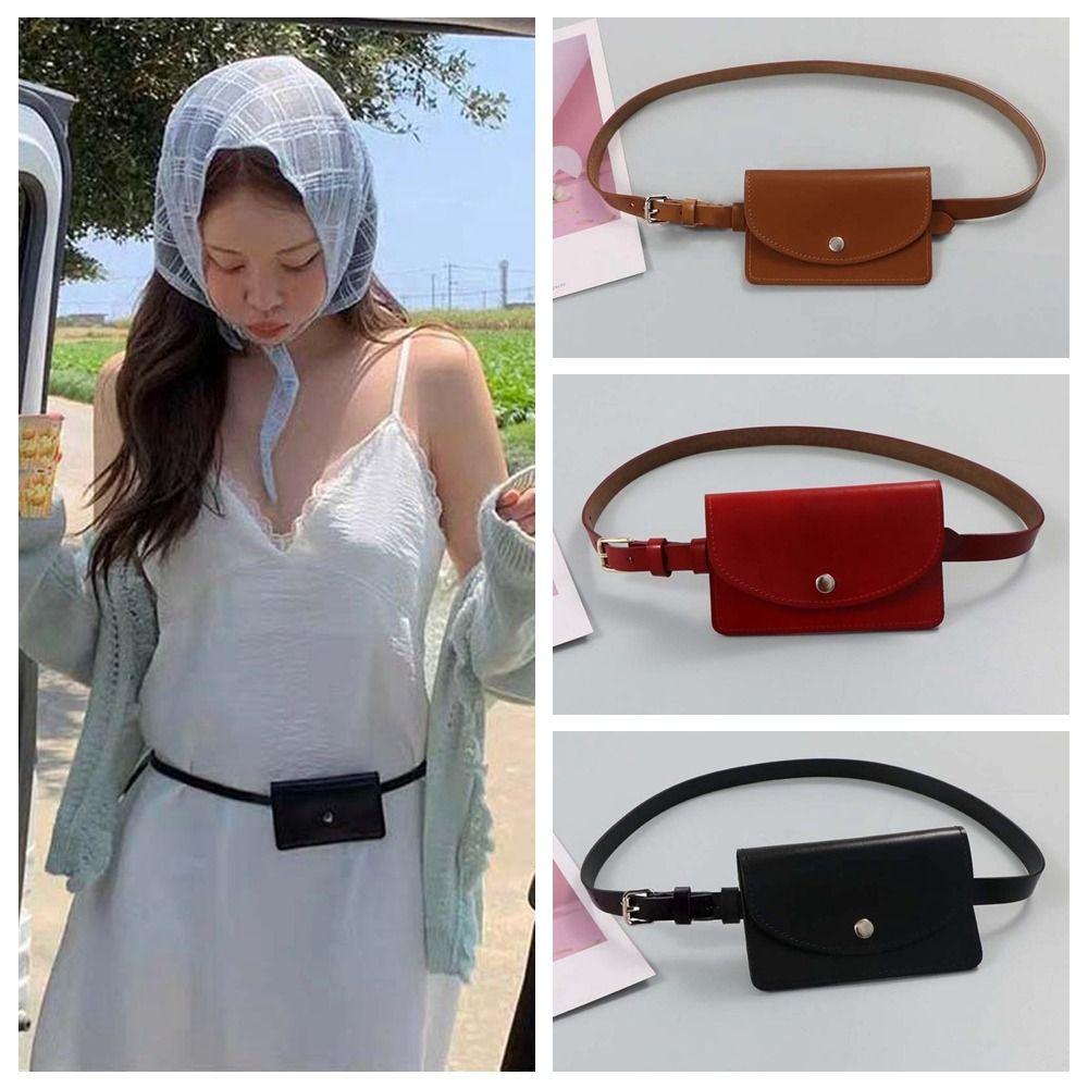 Flap Waistband Waist Bag Detachable PU Leather Coin Purse Waist Belt With Bag Storage чорний
Flap Waistband Waist Bag Detachable PU Leather Coin Purse Waist Belt With Bag Storage чорний