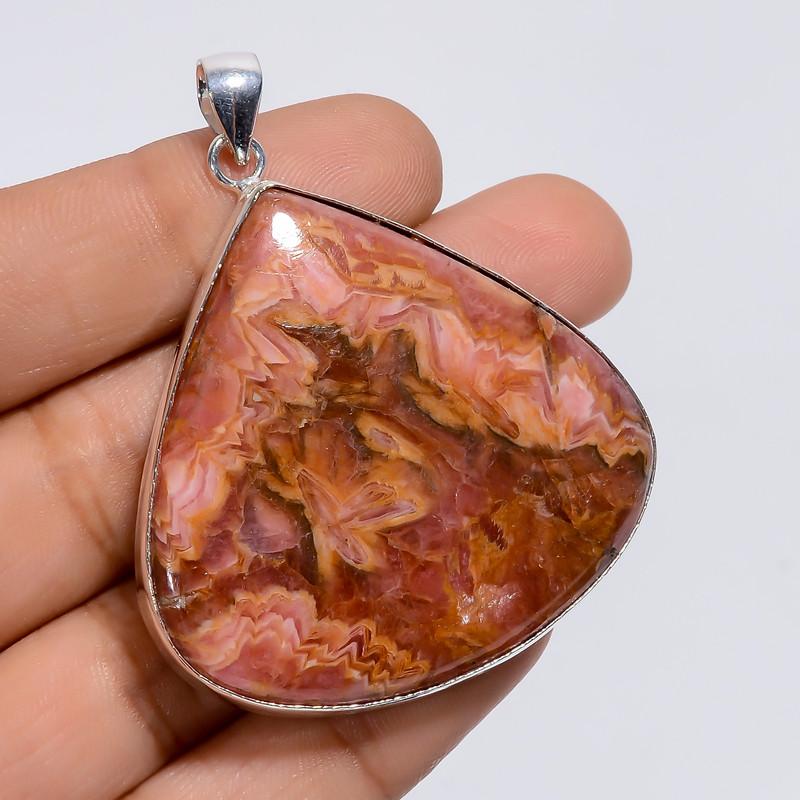 Classic Top Grade Qualite 100% Natural Rhodochrosite Heart Shape Ethnic Style Handmade Jewelry 925 Steling Silver Pendant 2.1 WSJ-4942 2.1
Classic Top Grade Qualite 100% Natural Rhodochrosite Heart Shape Ethnic Style Handmade Jewelry 925 Steling Silver Pendant 2.1 WSJ-4942 2.1