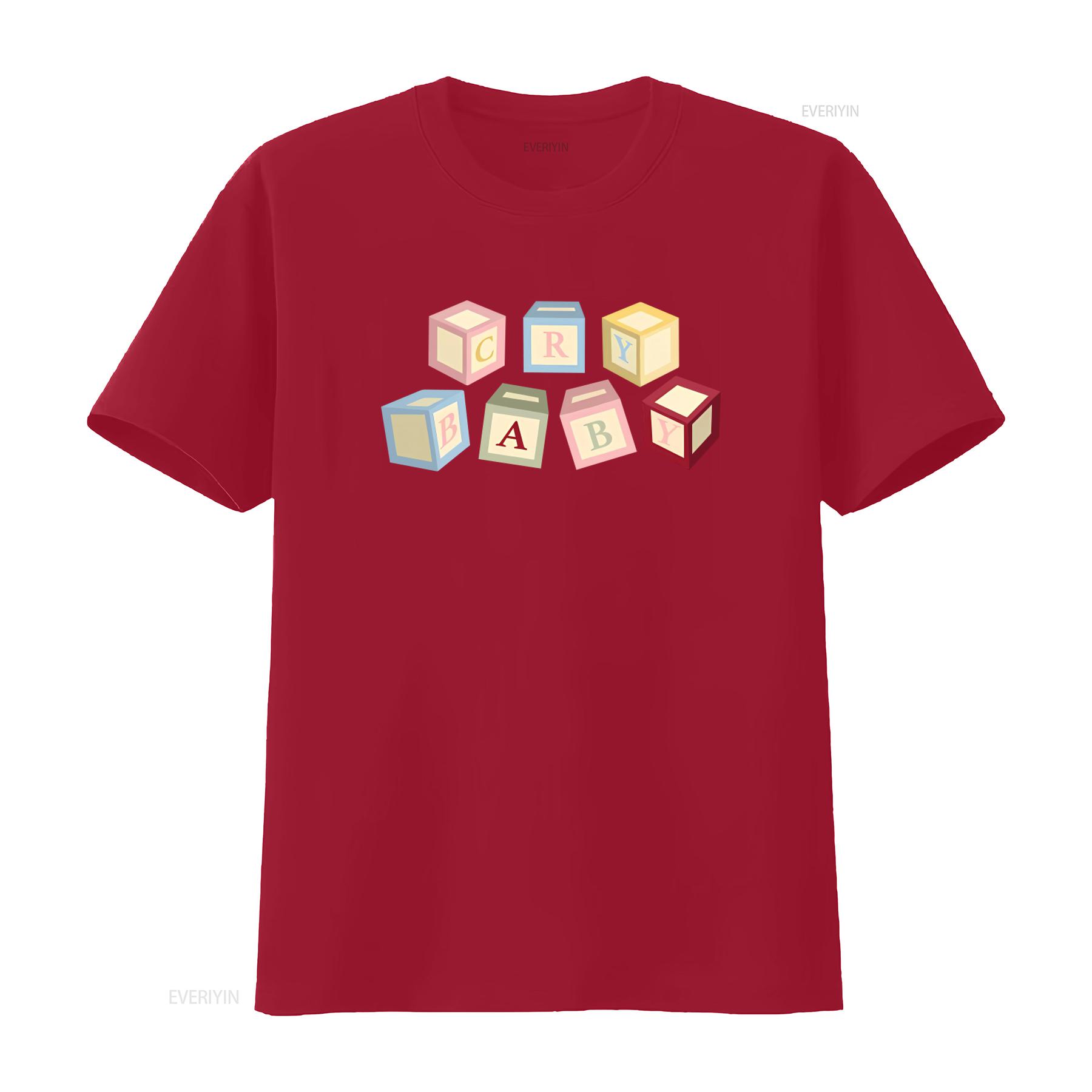 Melanie Martinez Cry Baby Alphabet Blocks Print T Shirt for Boys vintage Washed homme Soft Top For Everyday Wear fashion S
Melanie Martinez Cry Baby Alphabet Blocks Print T Shirt for Boys vintage Washed homme Soft Top For Everyday Wear fashion S