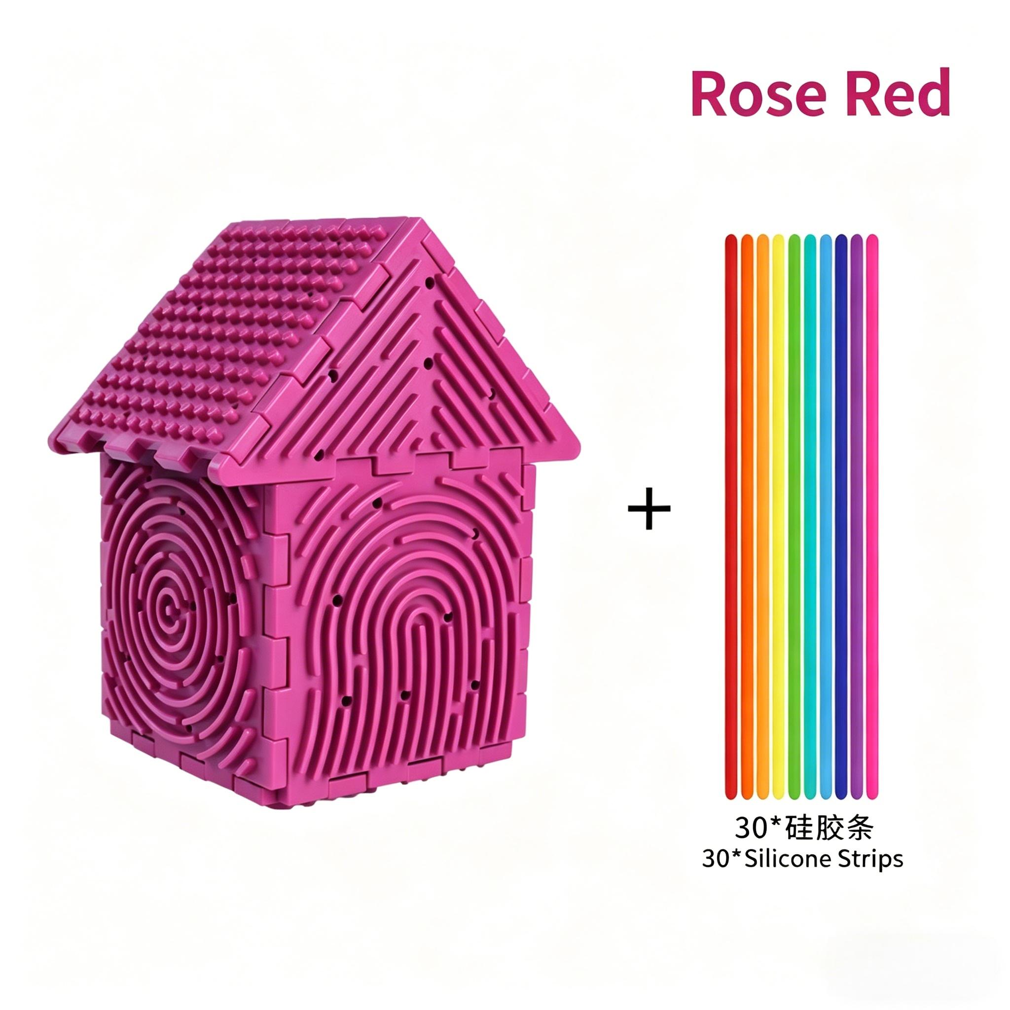 3D Stereo Silicone Stress-Relief House Toy, Children S Sensory Training Tool, Baby Concentration Development, Puzzle Building Blocks, Early Education
3D Stereo Silicone Stress-Relief House Toy, Children S Sensory Training Tool, Baby Concentration Development, Puzzle Building Blocks, Early Education
