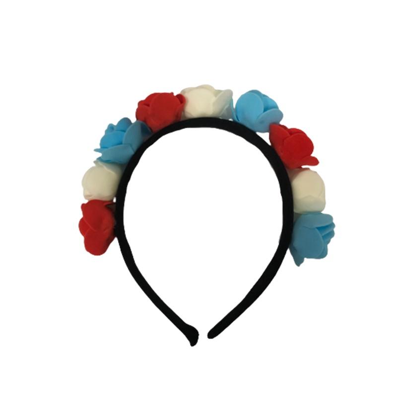 Элегантные цветочные аксессуары для волос повязка на голову для 70-летнего Платинового юбилея королевы дизайн вдохновлен Юнион Джеком
Элегантные цветочные аксессуары для волос повязка на голову для 70-летнего Платинового юбилея королевы дизайн вдохновлен Юнион Джеком