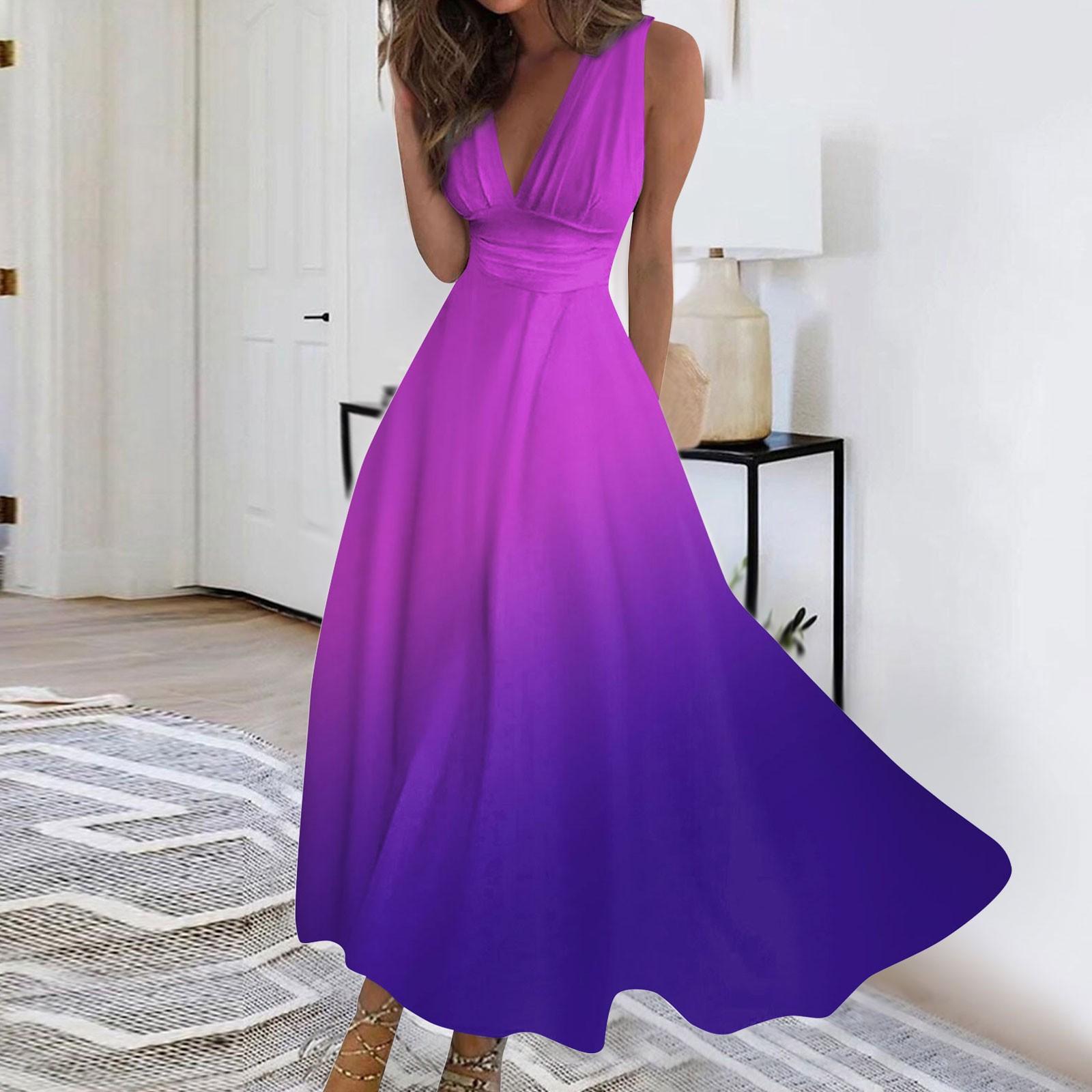 Женское длинное платье Платье макси Повседневное платье Летнее повседневное платье без рукавов с v-образным вырезом в стиле бохо с талией и принтом M фиолетовый
Женское длинное платье Платье макси Повседневное платье Летнее повседневное платье без рукавов с v-образным вырезом в стиле бохо с талией и принтом M фиолетовый