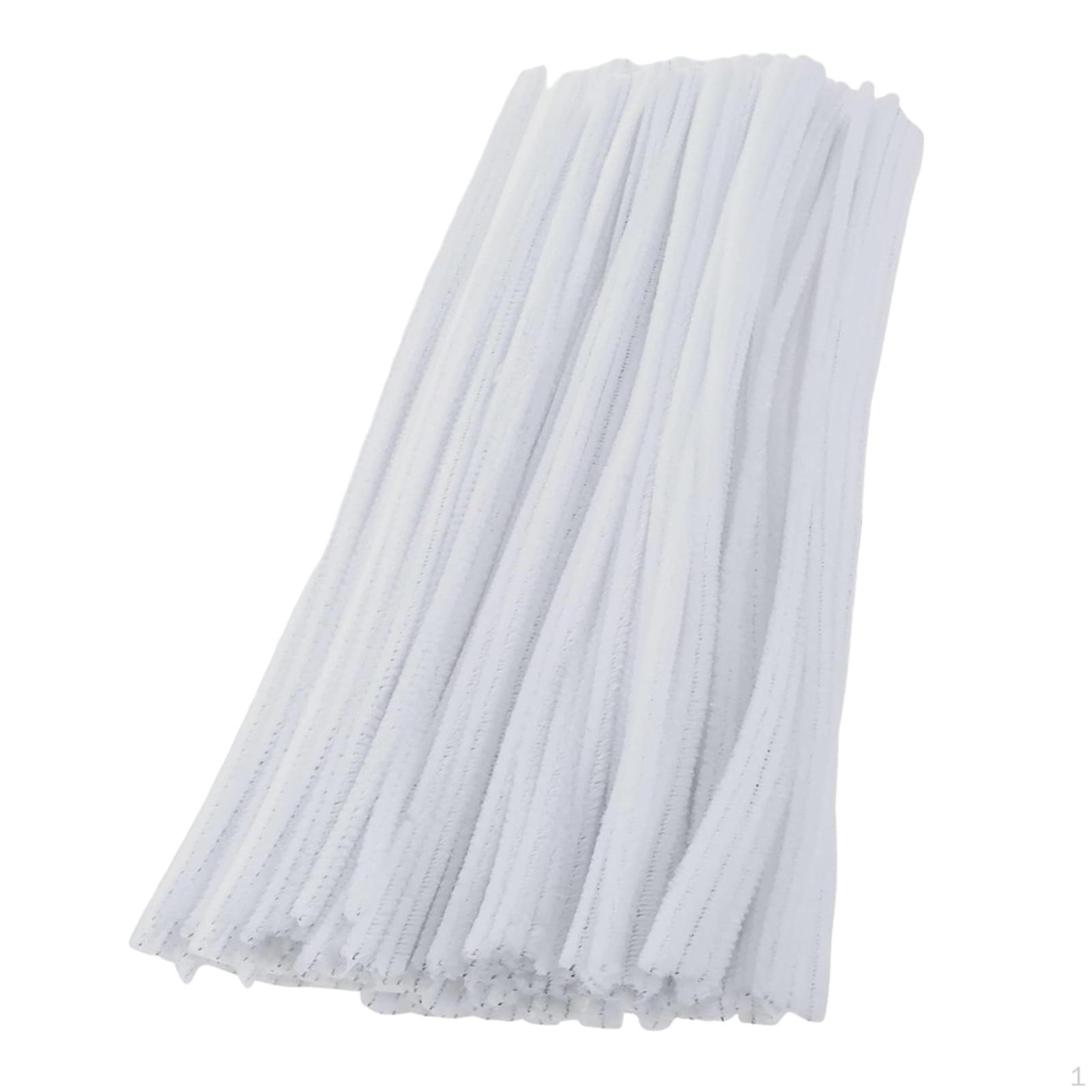 100 штук Засоби для чищення труб із синелі для DIY Art Creative Craft Project Decorations White
100 штук Засоби для чищення труб із синелі для DIY Art Creative Craft Project Decorations White