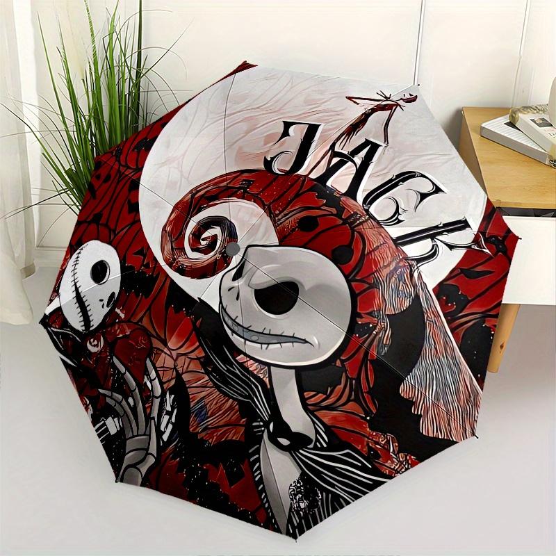 Jack Skellington,Nightmare Before Christmas Automatic Umbrella - Tri-fold Portable Umbrella, Best Holiday Gift for Men and Women, Durable Ir
Jack Skellington,Nightmare Before Christmas Automatic Umbrella - Tri-fold Portable Umbrella, Best Holiday Gift for Men and Women, Durable Ir