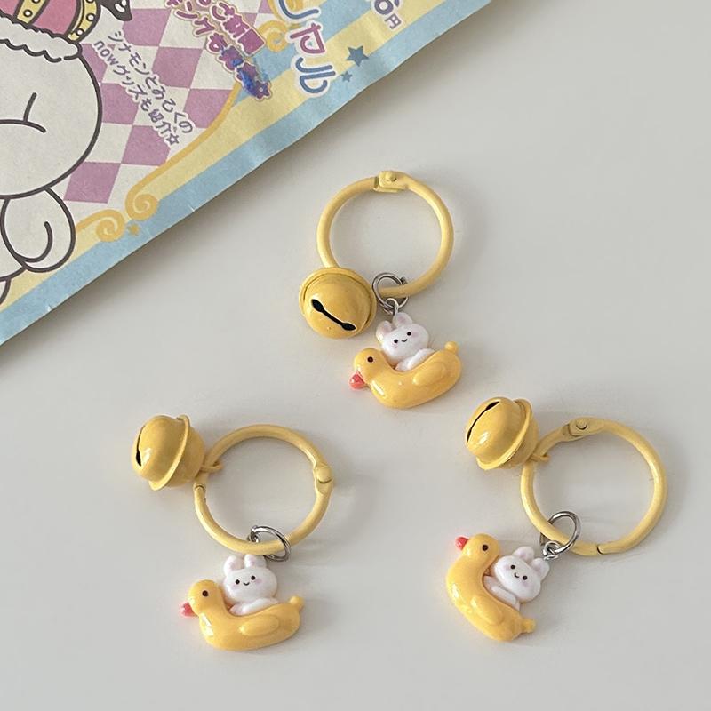 Брелок Kawaii Rabbit Duck, милый мультяшный брелок с животными, креативный держатель для ключей, школьная сумка, подвеска, рюкзак, подвесное украшение
Брелок Kawaii Rabbit Duck, милый мультяшный брелок с животными, креативный держатель для ключей, школьная сумка, подвеска, рюкзак, подвесное украшение