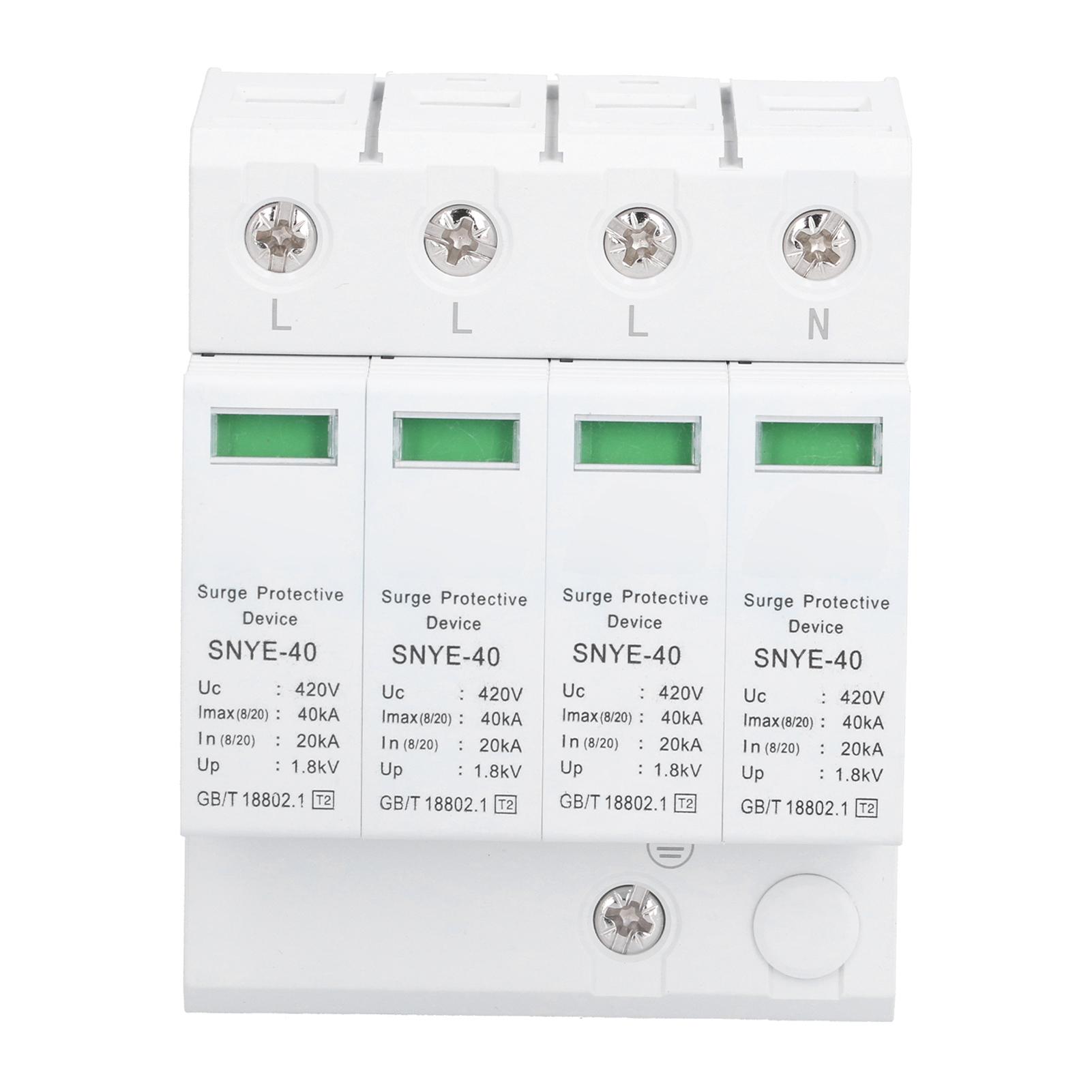Surge Protector with Remote Signal Power Supply Lightning Protector for Home Appliances 420V
Surge Protector with Remote Signal Power Supply Lightning Protector for Home Appliances 420V